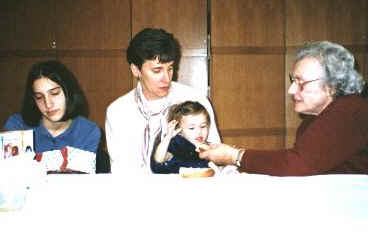 Bubby feeds Tzipporah